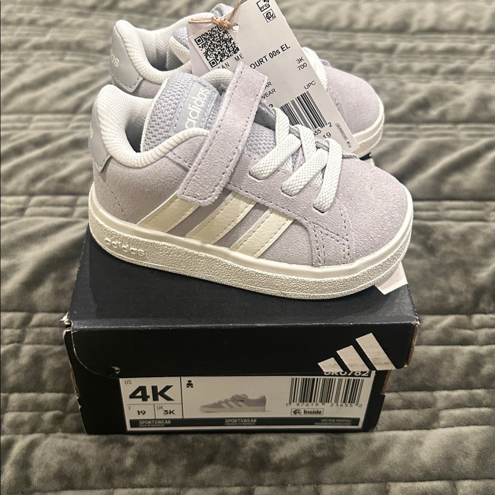 adidas Kids' Grand Court '00s Sneaker 4K - Picture 3 of 7